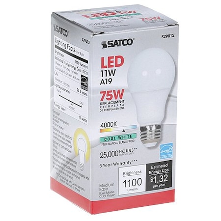 Kason 8011600 - Satco LED Light Bulb 11802L26014